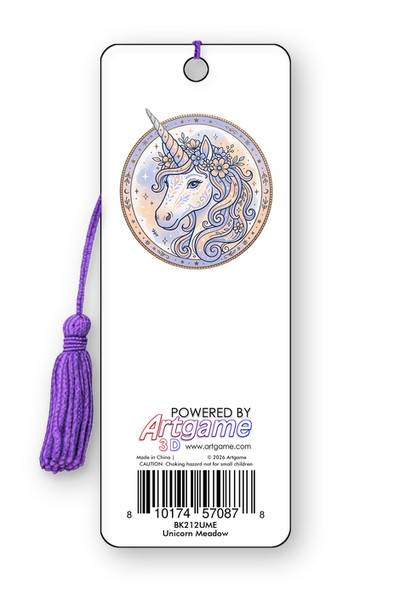 Unicorn Meadow Bookmark